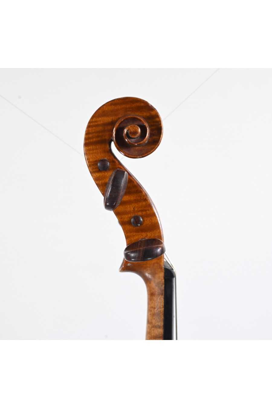Paul J. B. Chipot French 1926 Violin Right Scroll