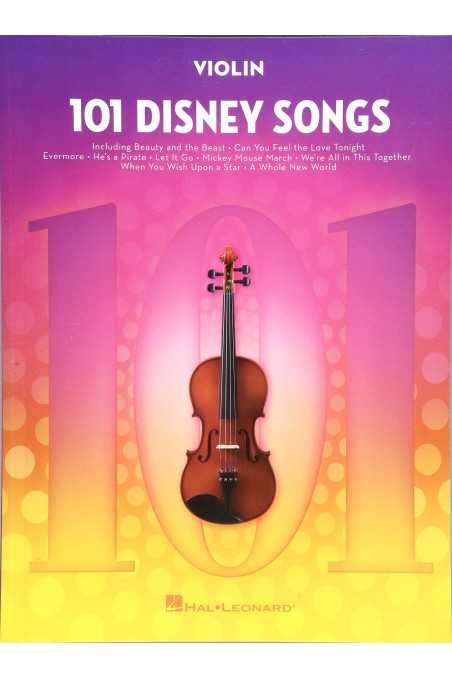 101 Disney Songs Violin Book (Hal Leonard)