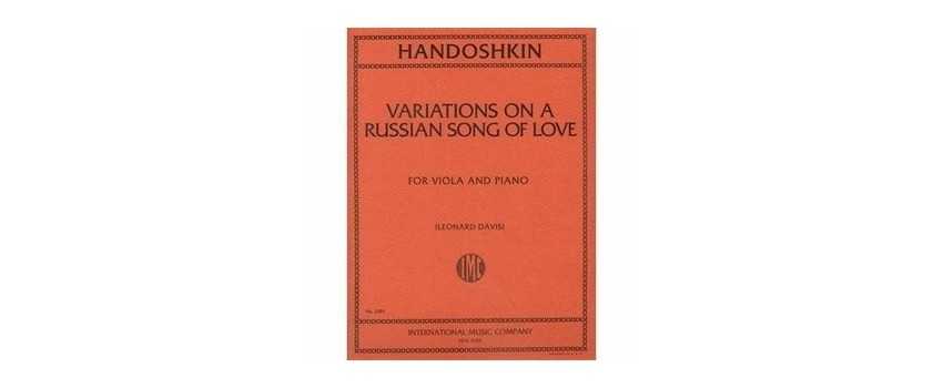 Viola Compositions of Ivan Evstafeivich Khandoshkin | Animato Strings