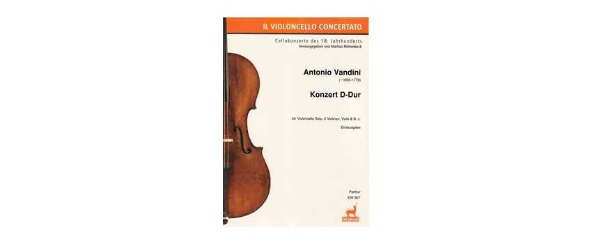 Cello Compositions of Antonio Vandini | Animato Strings