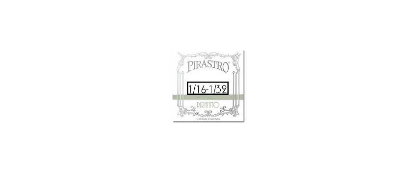 1/16-1/32 Piranito Violin Strings | Animato Strings