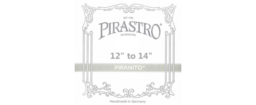 1/2-3/4 Piranito Viola Strings | Animato Strings