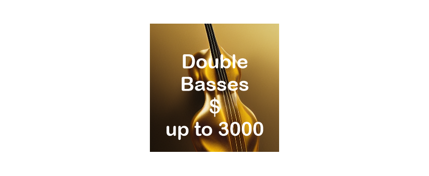 Double Basses up to $3000