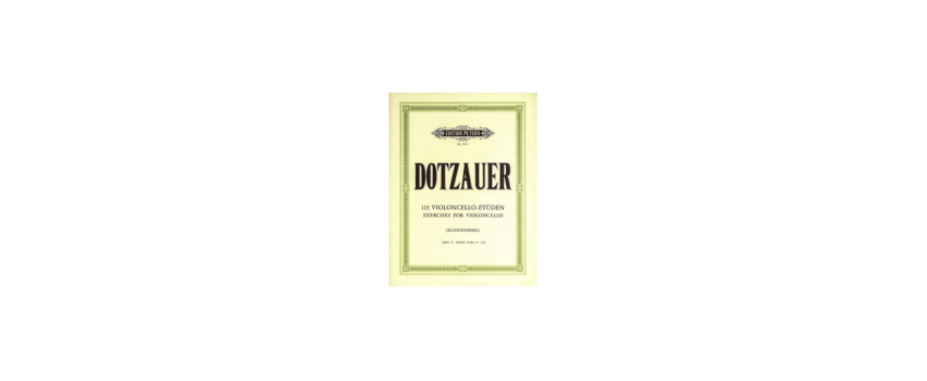 Dotzauer: Master Cellist & Composer of Renowned Instruction Books