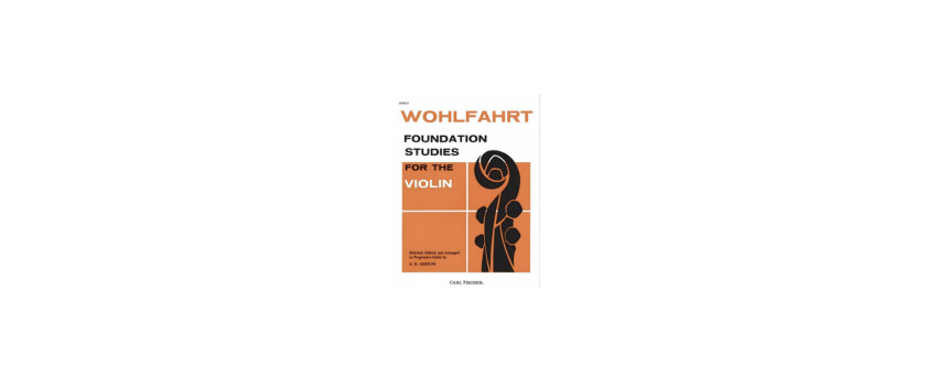 Wohlfahrt for Violin: Masterful Exercises for Technique & Skill