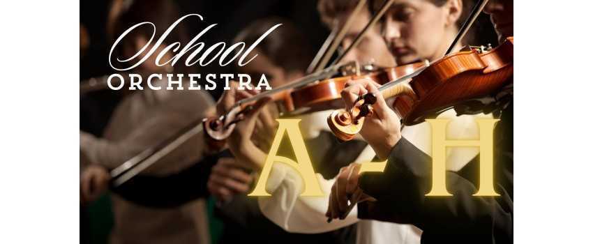 School Orchestra A-H