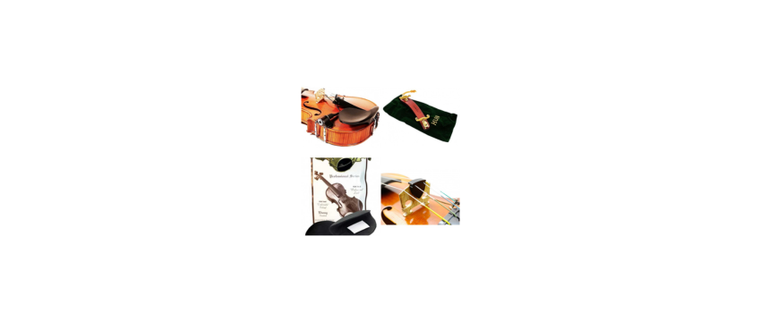 Viola accessories include viola shoulder rests, viola chin rests