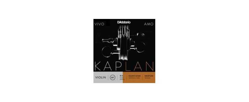 Kaplan Violin Strings by D'Addario