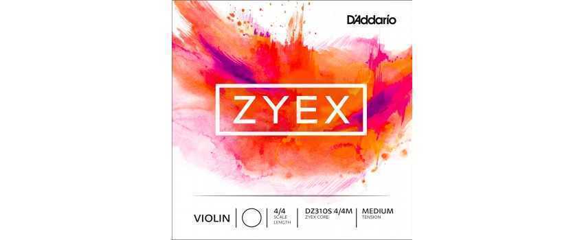 Zyex Violin Strings by D'Addario