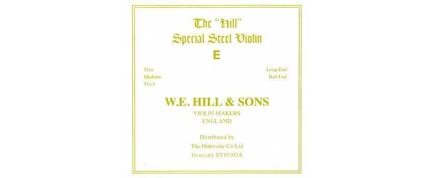 Hill Violin E String