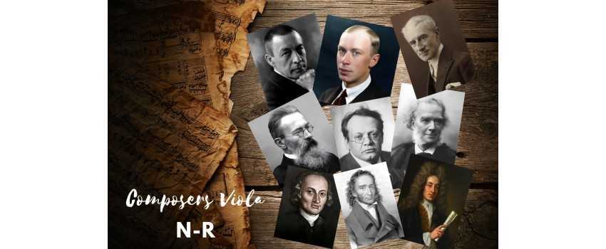 Composers Viola N-R