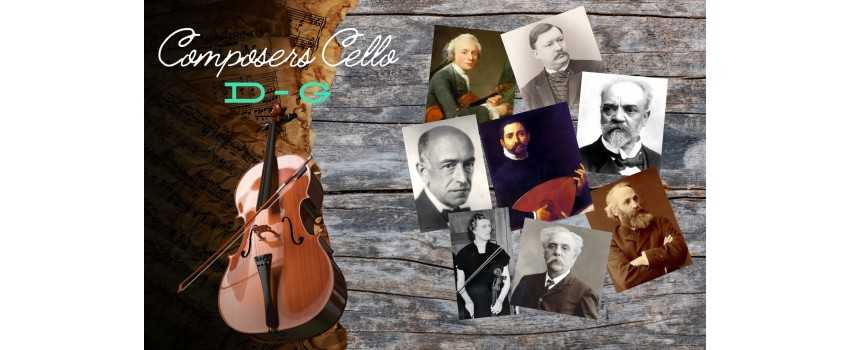 Composers Cello D-G