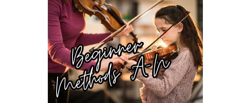 Beginner Methods A-N