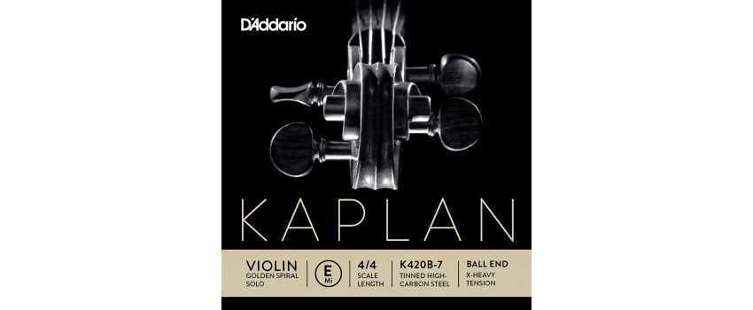 Kaplan, Golden Spiral Solo Strings by D'Addario