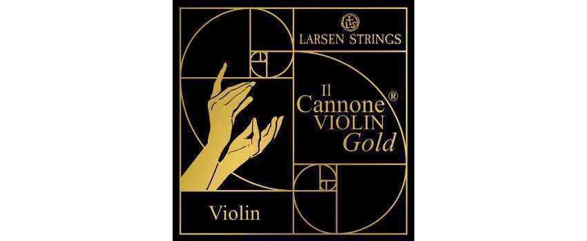 Larsen Il Cannone Gold Violin Strings